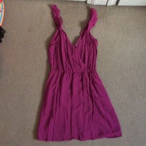 BCBG plum dress